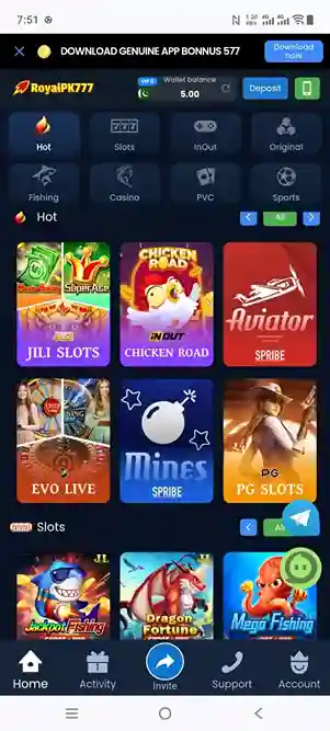 RoyalPK 777 Game - More Games - Royalpk777game.com.pk